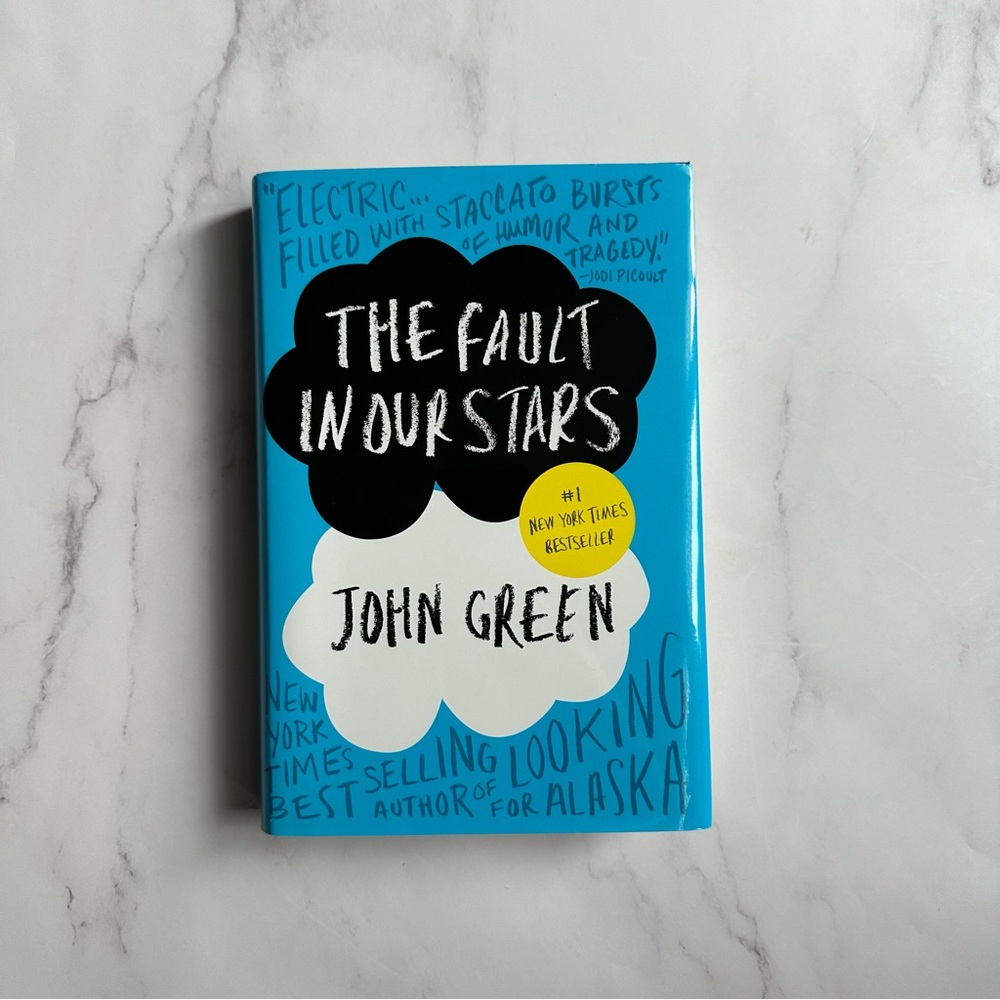 The Fault in Our Stars (by John Green) Hardcover Book